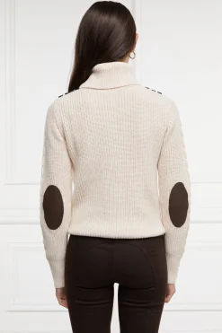 Country Roll Neck Knit (Oatmeal)