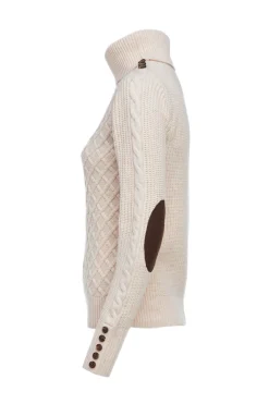 Country Roll Neck Knit (Oatmeal)