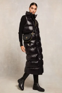 Crawford Longline Gilet (Black)