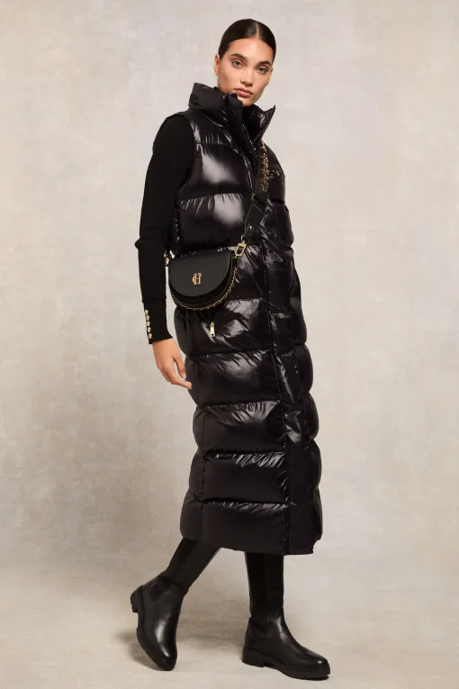 Crawford Longline Gilet (Black)