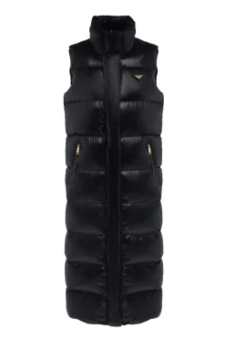 Crawford Longline Gilet (Black)