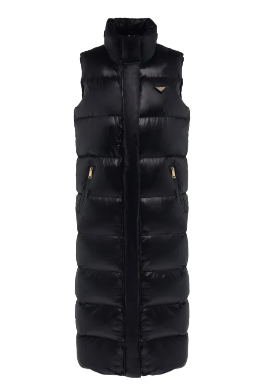 Crawford Longline Gilet (Black)