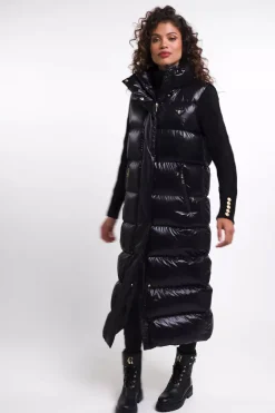 Crawford Longline Gilet (Black)