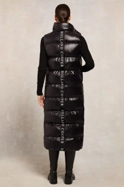 Crawford Longline Gilet (Black)
