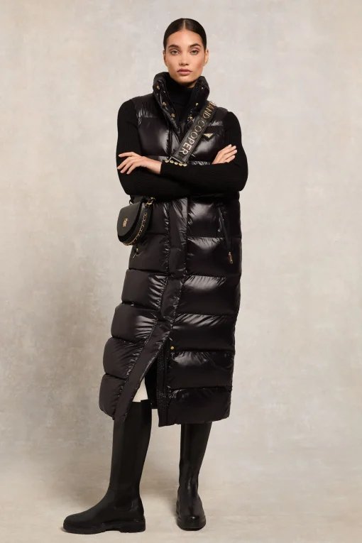 Crawford Longline Gilet (Black)