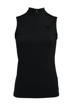 Crystal Sleeveless Base Layer (Black)