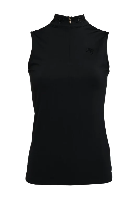 Crystal Sleeveless Base Layer (Black)