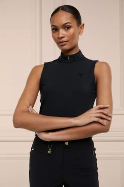 Crystal Sleeveless Base Layer (Black)