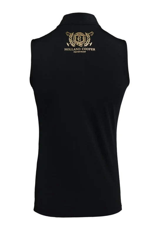 Crystal Sleeveless Base Layer (Black)