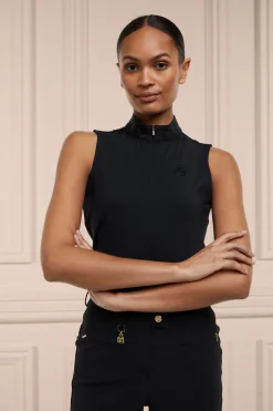 Crystal Sleeveless Base Layer (Black)