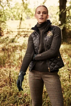 Diamond Quilt Classic Gilet (Black)