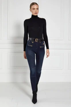 Essential Roll Neck (Black)
