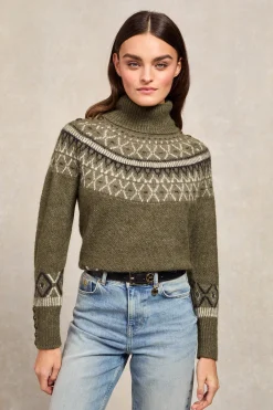 Fairisle Knit (Khaki)