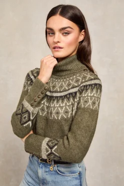 Fairisle Knit (Khaki)