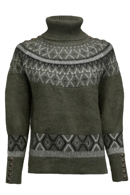 Fairisle Knit (Khaki)