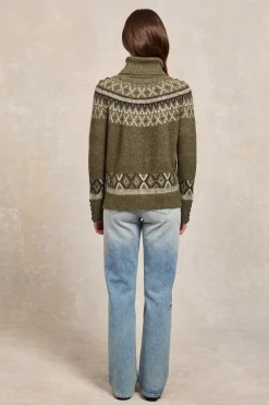Fairisle Knit (Khaki)