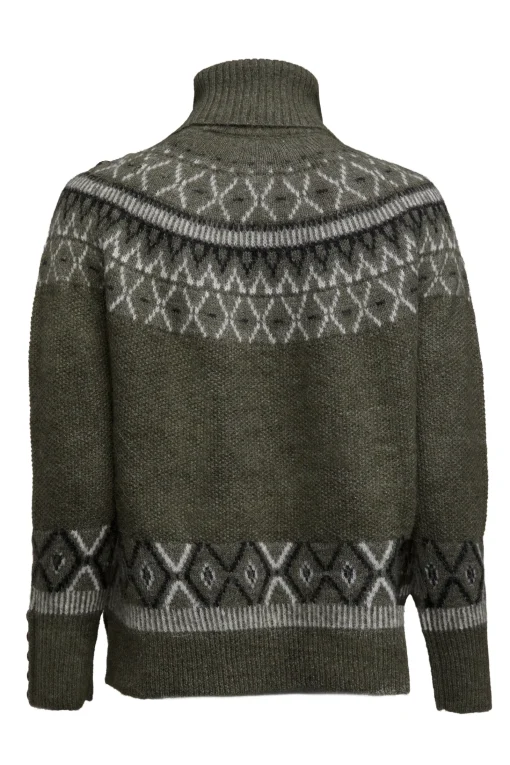 Fairisle Knit (Khaki)