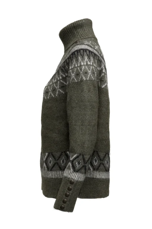 Fairisle Knit (Khaki)