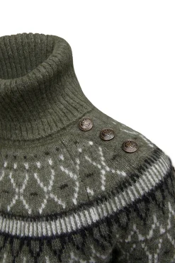 Fairisle Knit (Khaki)