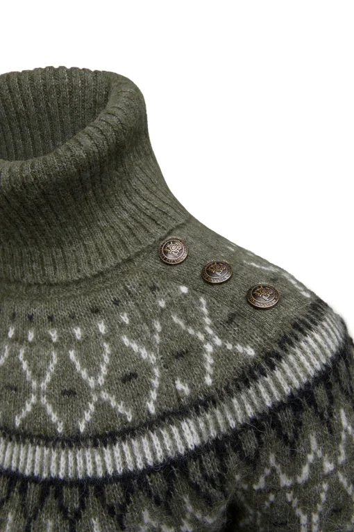 Fairisle Knit (Khaki)