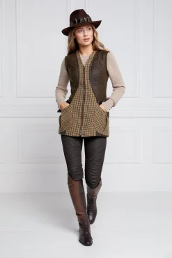 Field Vest (Hailes Green Tweed)