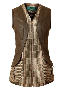 Field Vest (Hailes Green Tweed)
