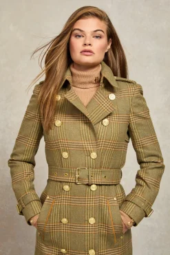 Full Length Marlborough Trench Coat (Leveret)
