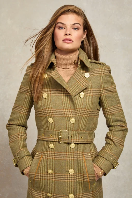 Full Length Marlborough Trench Coat (Leveret)
