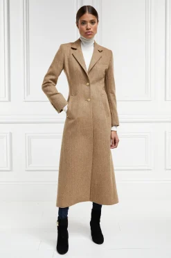 Full Length Regency Coat (Brown Herringbone)