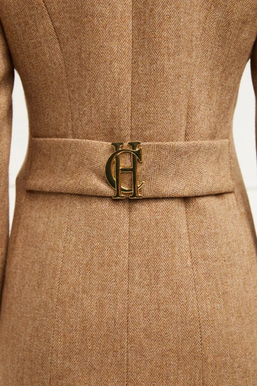 Full Length Regency Coat (Brown Herringbone)