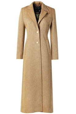 Full Length Regency Coat (Brown Herringbone)