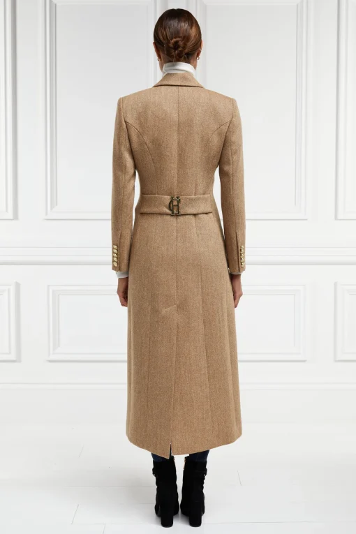 Full Length Regency Coat (Brown Herringbone)
