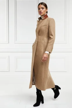 Full Length Regency Coat (Brown Herringbone)