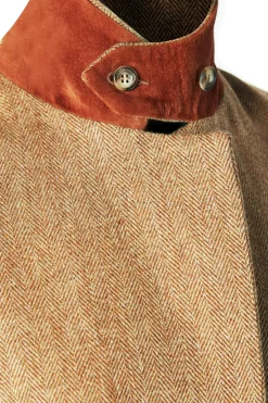 Full Length Regency Coat (Brown Herringbone)