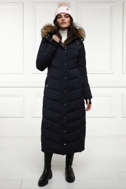 Glacier Full Length Puffer (Ink Navy)