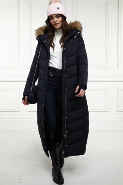 Glacier Full Length Puffer (Ink Navy)
