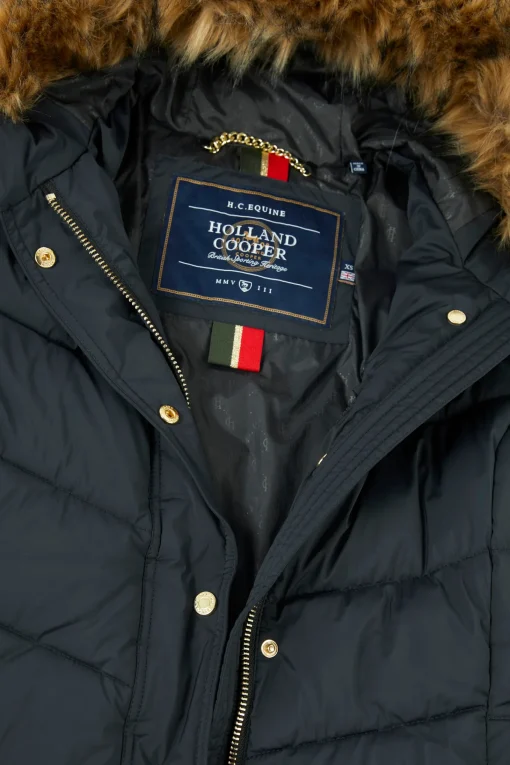 Glacier Full Length Puffer (Ink Navy)