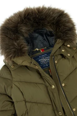 Glacier Full Length Puffer (Khaki)