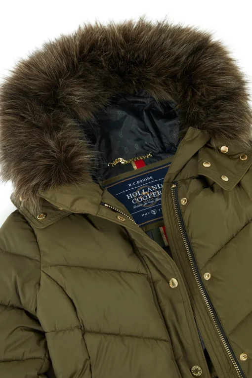 Glacier Full Length Puffer (Khaki)