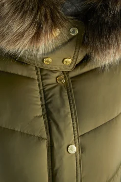 Glacier Full Length Puffer (Khaki)