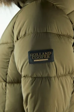 Glacier Full Length Puffer (Khaki)