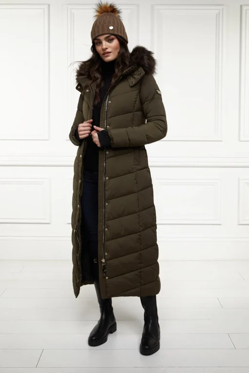 Glacier Full Length Puffer (Khaki)