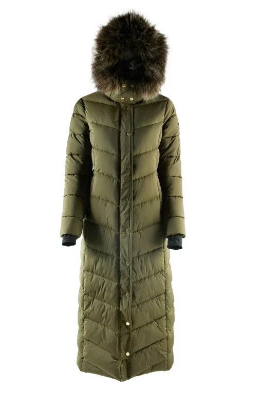Glacier Full Length Puffer (Khaki)