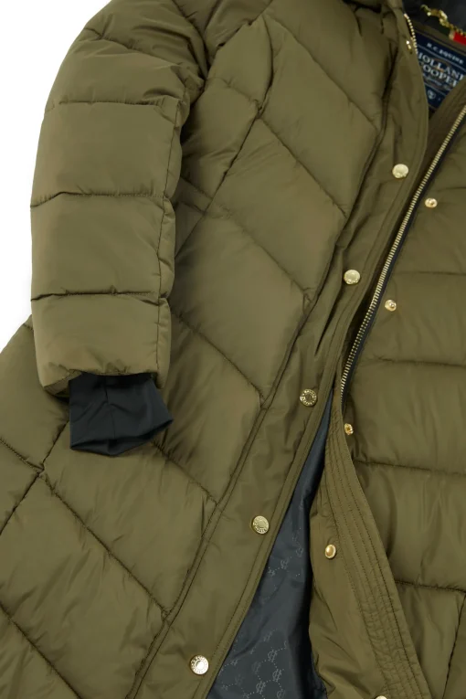 Glacier Full Length Puffer (Khaki)