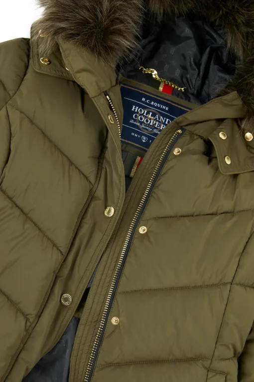 Glacier Full Length Puffer (Khaki)