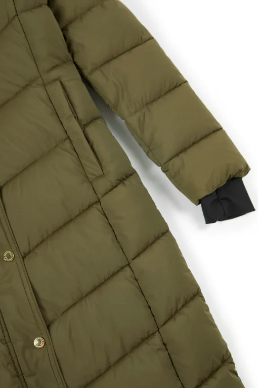 Glacier Full Length Puffer (Khaki)