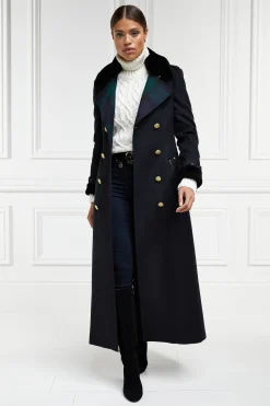 Gold Label Trench (Soft Navy Blackwatch)