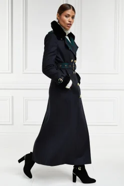 Gold Label Trench (Soft Navy Blackwatch)