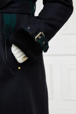 Gold Label Trench (Soft Navy Blackwatch)