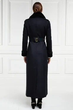 Gold Label Trench (Soft Navy Blackwatch)